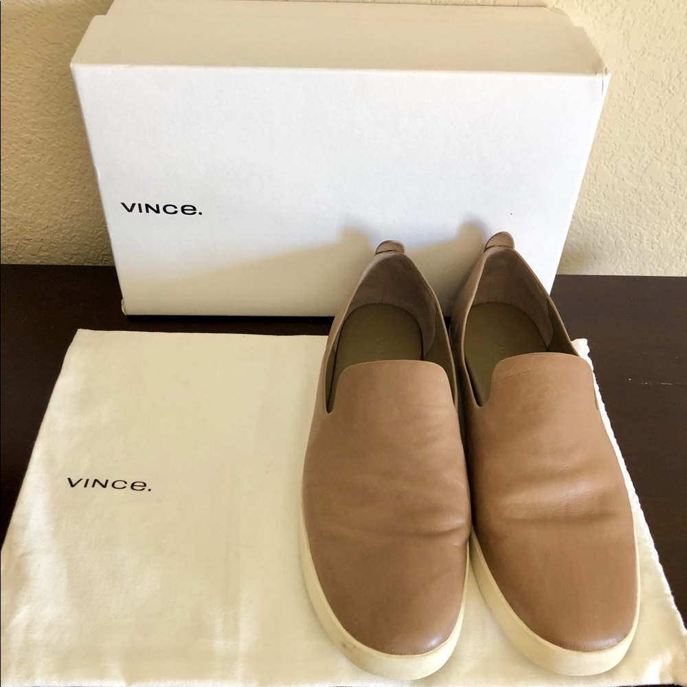 Authentic Vince Slip Ons